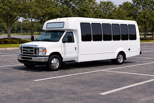 20-passenger minibus rental Denver TX