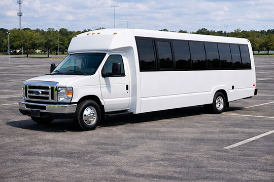 25-passenger minibus rental Denver TX