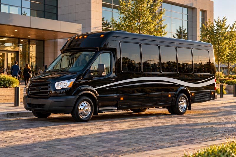 Corporate Shuttle Bus Services in Denver, CO