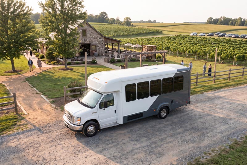 Wedding Shuttle Bus Services in Denver, CO